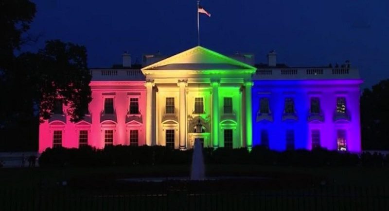 White House Rainbow